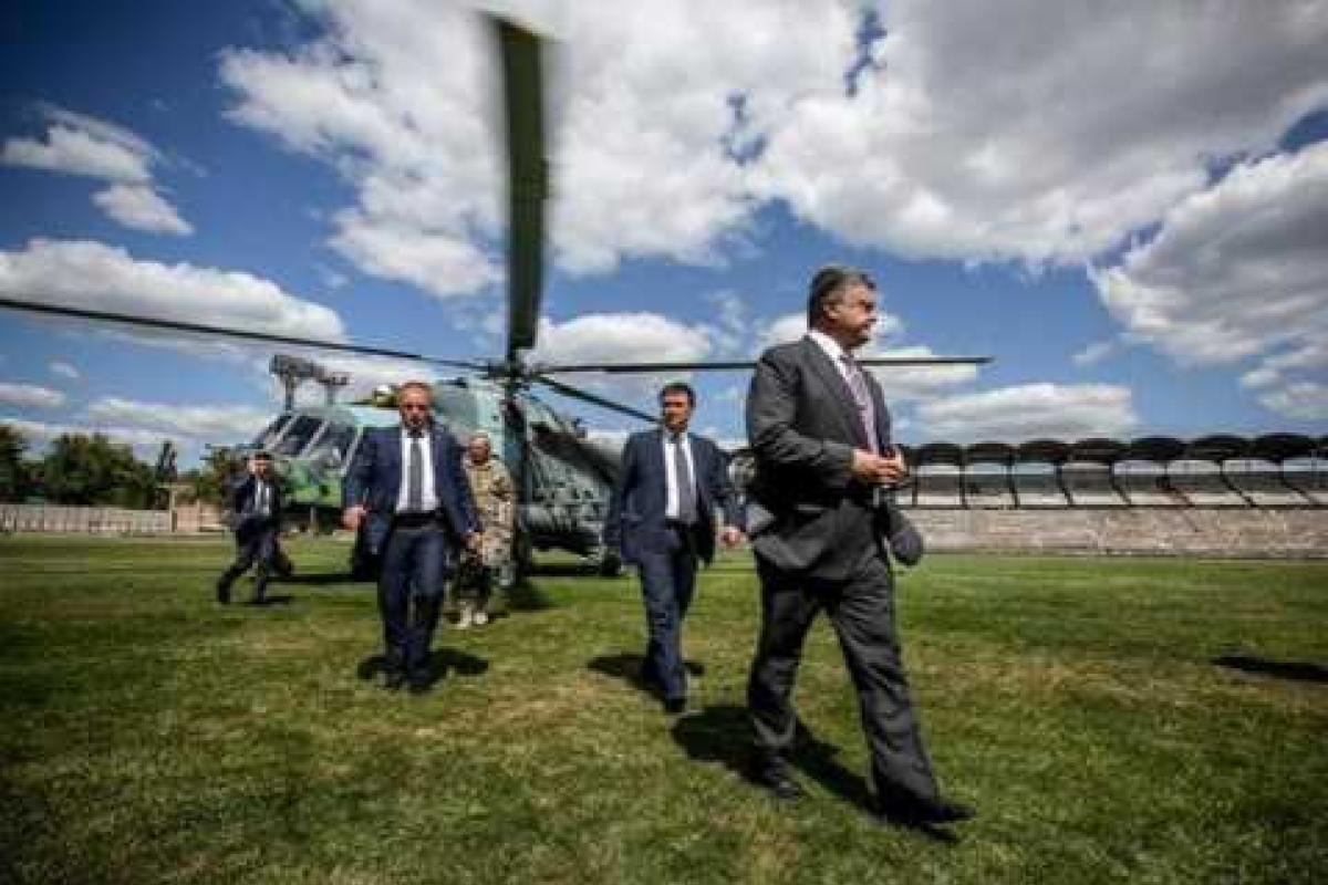 Порошенко сегодня посетит Донецкую область