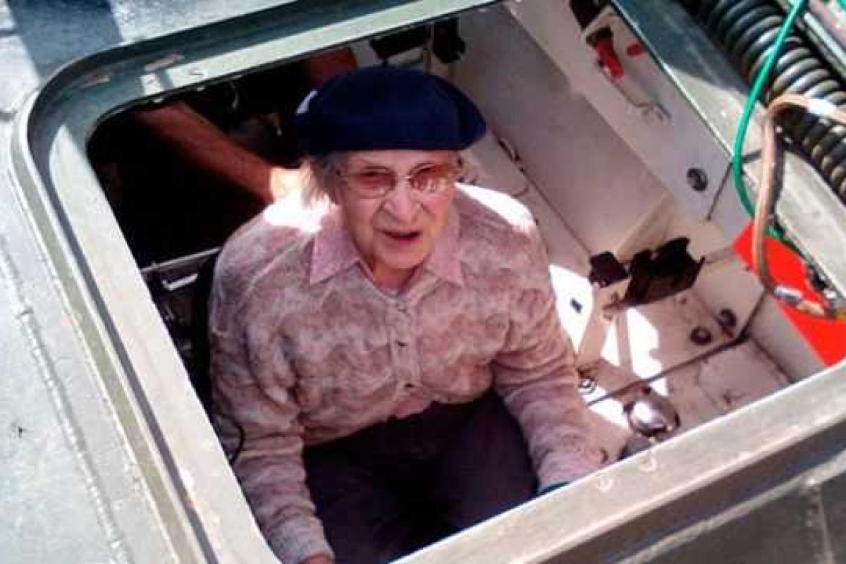Бабушка в 101 год стала танкисткой