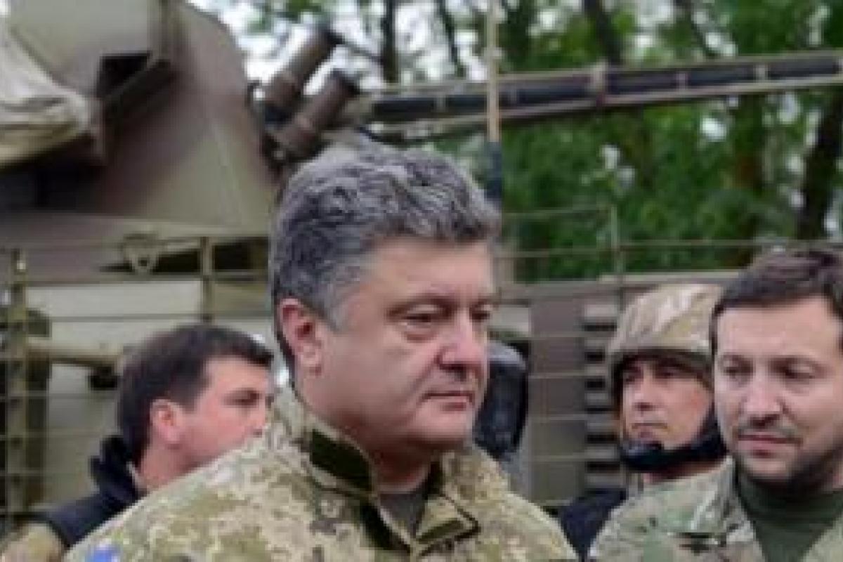 Президент Порошенко считает, что выборы в Донбассе состоятся, но при одном условии Президент Порошенко считает, что выборы в Донбассе состоятся, но при одном условии