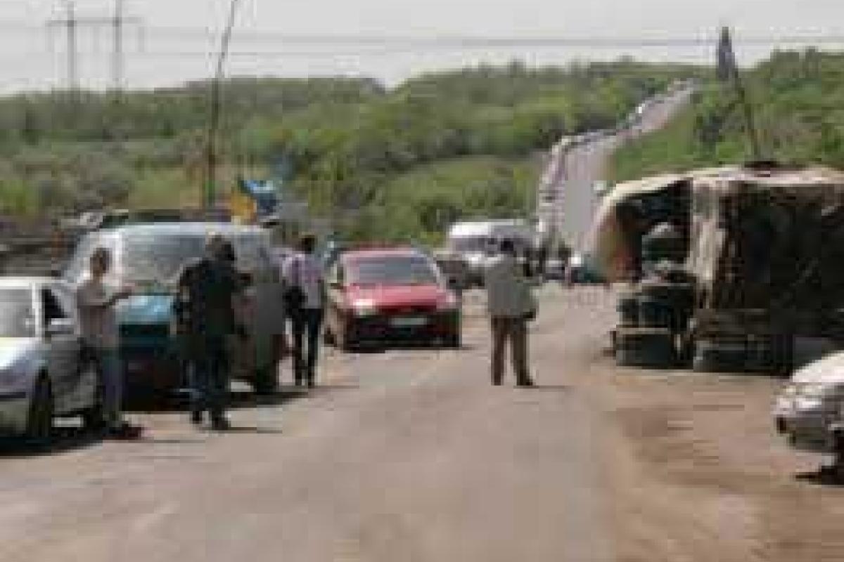 Ситуация на блокпостах по состоянию на 10.00 Ситуация на блокпостах по состоянию на 10.00