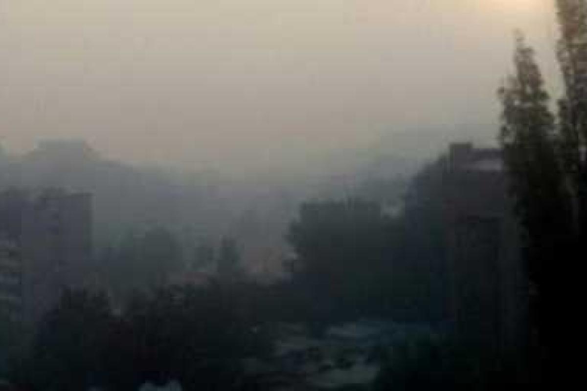 В Киеве ЧП:  часть районов столицы оказались затянуты дымом из-за горения леса