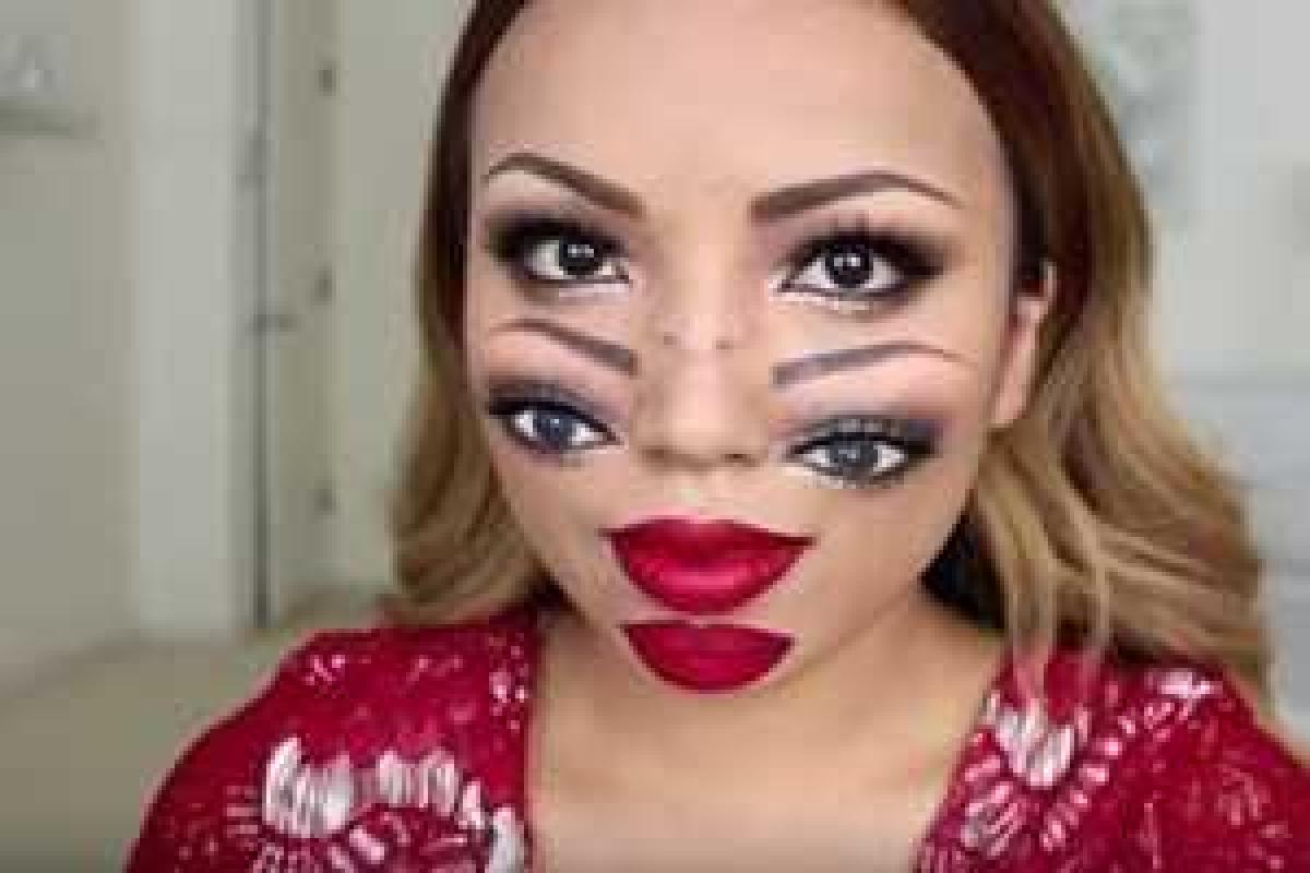 Парень чуть не умер, увидев свою девушку с "двойным лицом" Парень чуть не умер, увидев свою девушку с "двойным лицом"