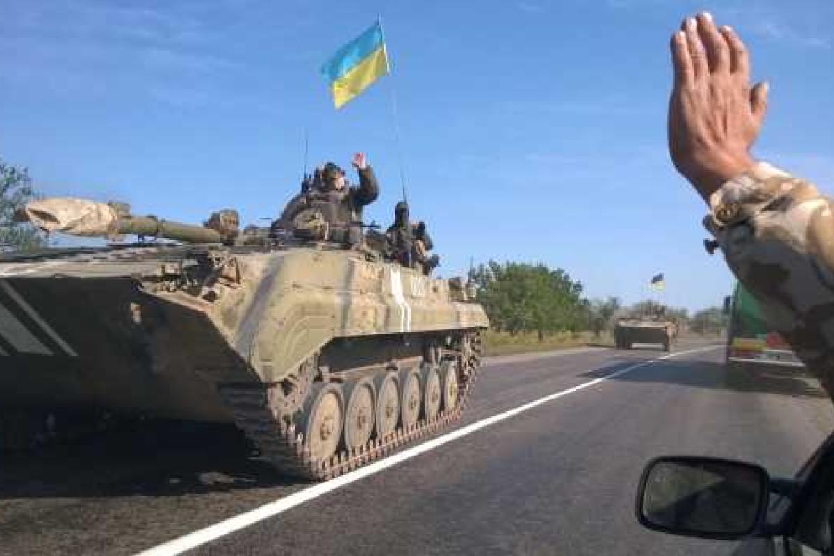 Из зоны АТО вернулась 28-я отдельная механизированная бригада