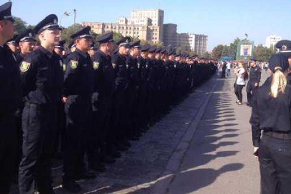 Полицейские в Харькове приняли присягу
