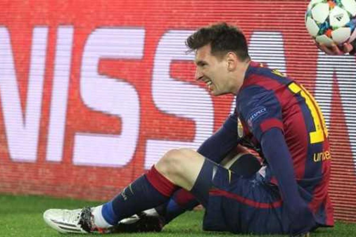 Месси получил серьезную травму во время игры