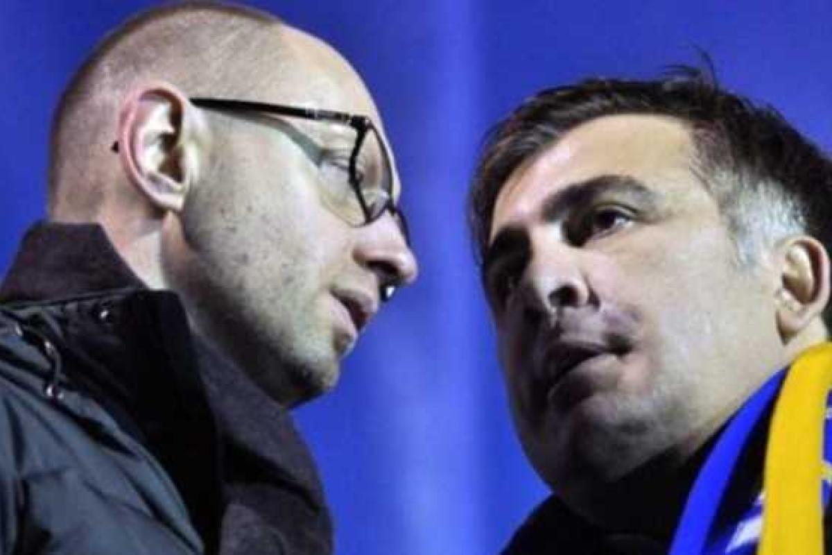 Саакашвили обвинил Яценюка в поддержке коррупции на таможне