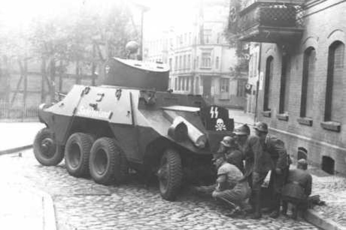 В сети появились сенсационные фото нападения нацистов на Польшу