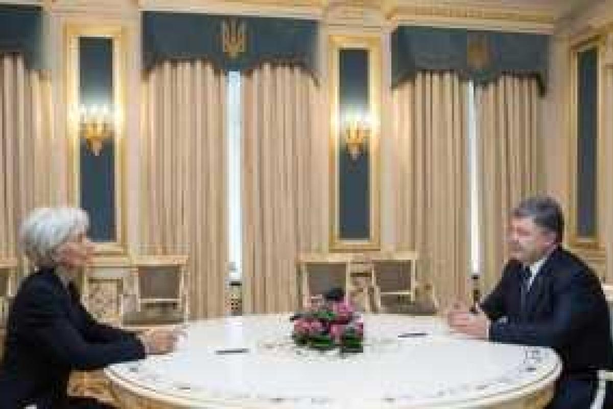 Переговоры с главой МВФ окончены: Дефолт в Украине отменяется Переговоры с главой МВФ окончены: Дефолт в Украине отменяется