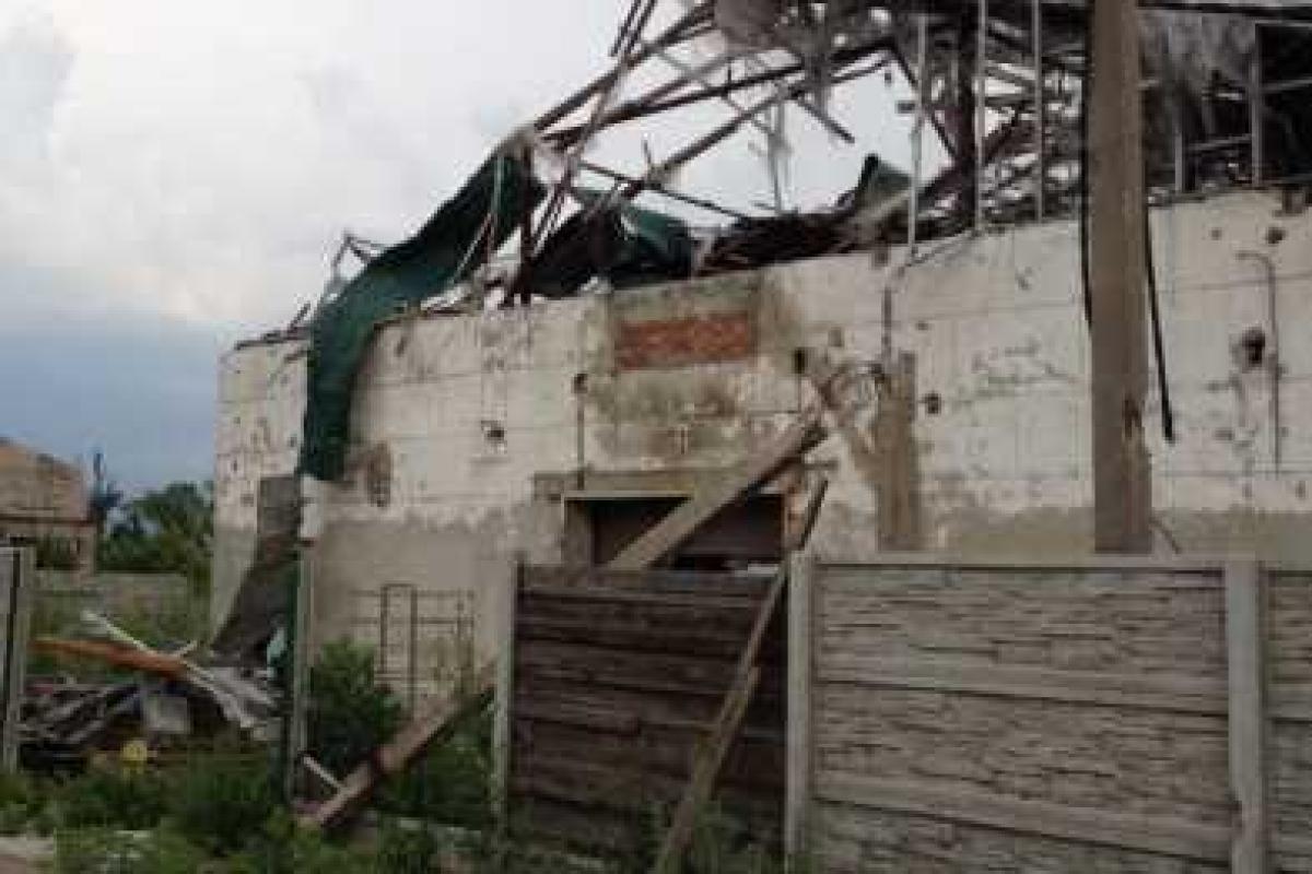 Как выглядит Опытное после многократных обстрелов Как выглядит Опытное после многократных обстрелов