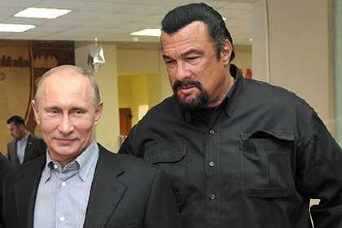 Путин опасается Стивена Сигала и касаток Путин опасается Стивена Сигала и касаток