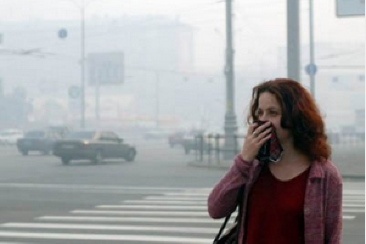 Волгоград вновь окутал едкий химический смог Волгоград вновь окутал едкий химический смог