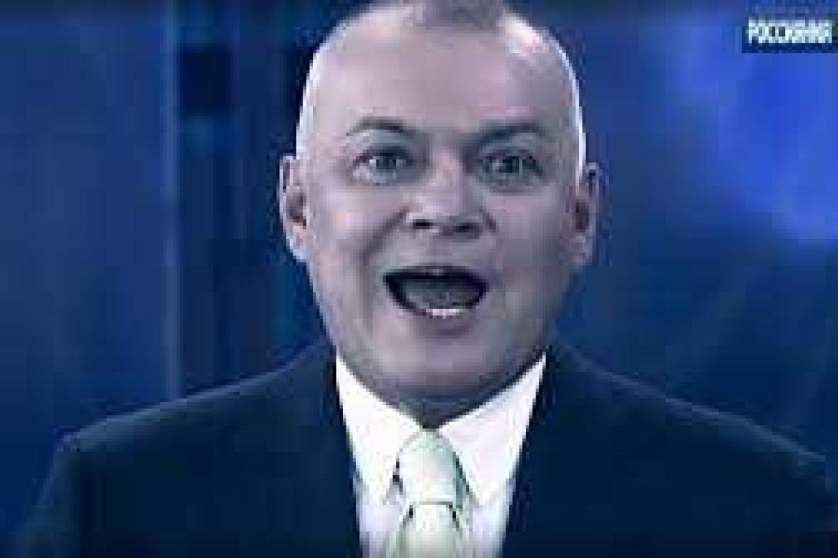 Рупор Кремля Киселев подал в суд на Совет ЕС Рупор Кремля Киселев подал в суд на Совет ЕС