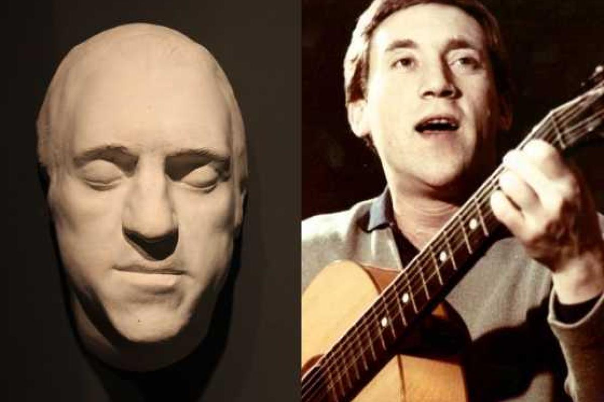 Марина Влади выставит на аукционе посмертную маску Владимира Высоцкого