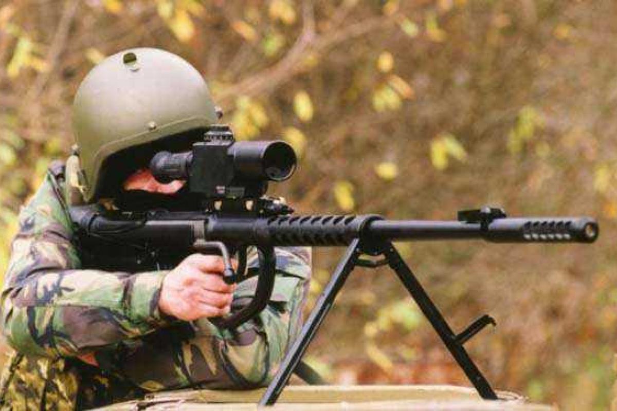 Снайперы обстреляли позиции ВСУ в районе Марьинки Снайперы обстреляли позиции ВСУ в районе Марьинки