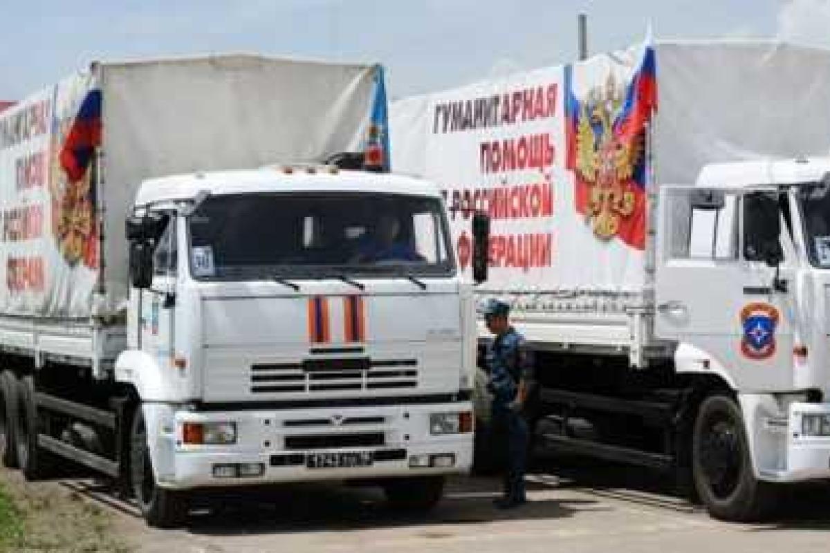 В РФ готовят 41-й гумконвой для Донбасса