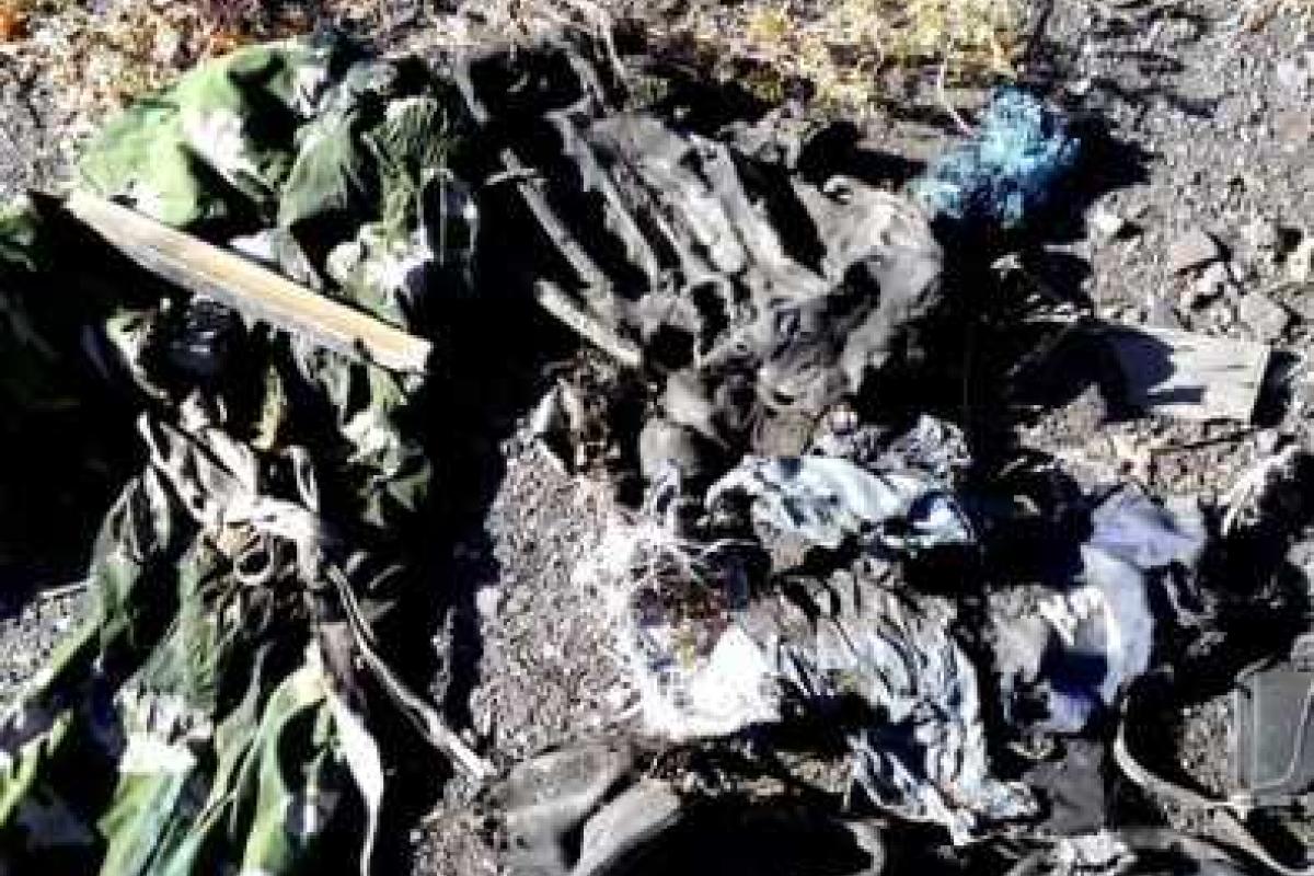 В Шахтёрском районе найдены останки украинских десантников В Шахтёрском районе найдены останки украинских десантников