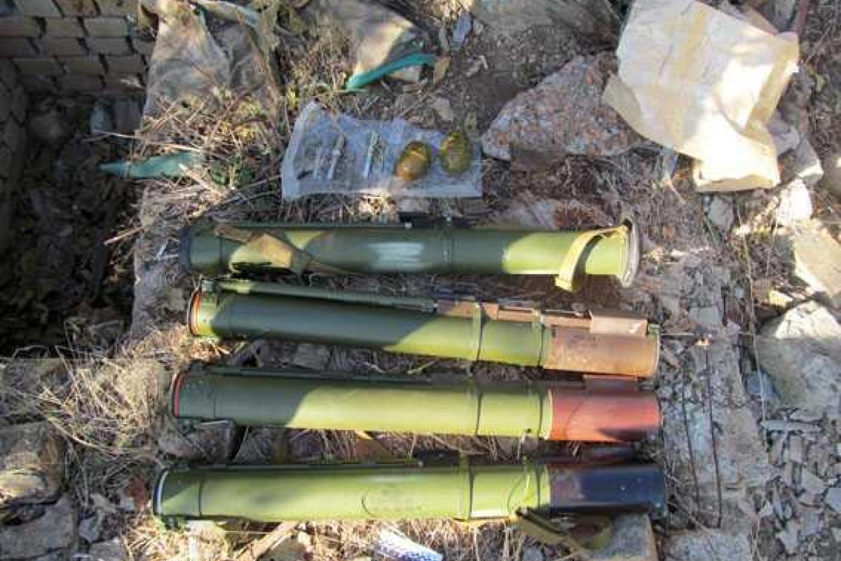 В Славянском районе обнаружили опасный тайник 