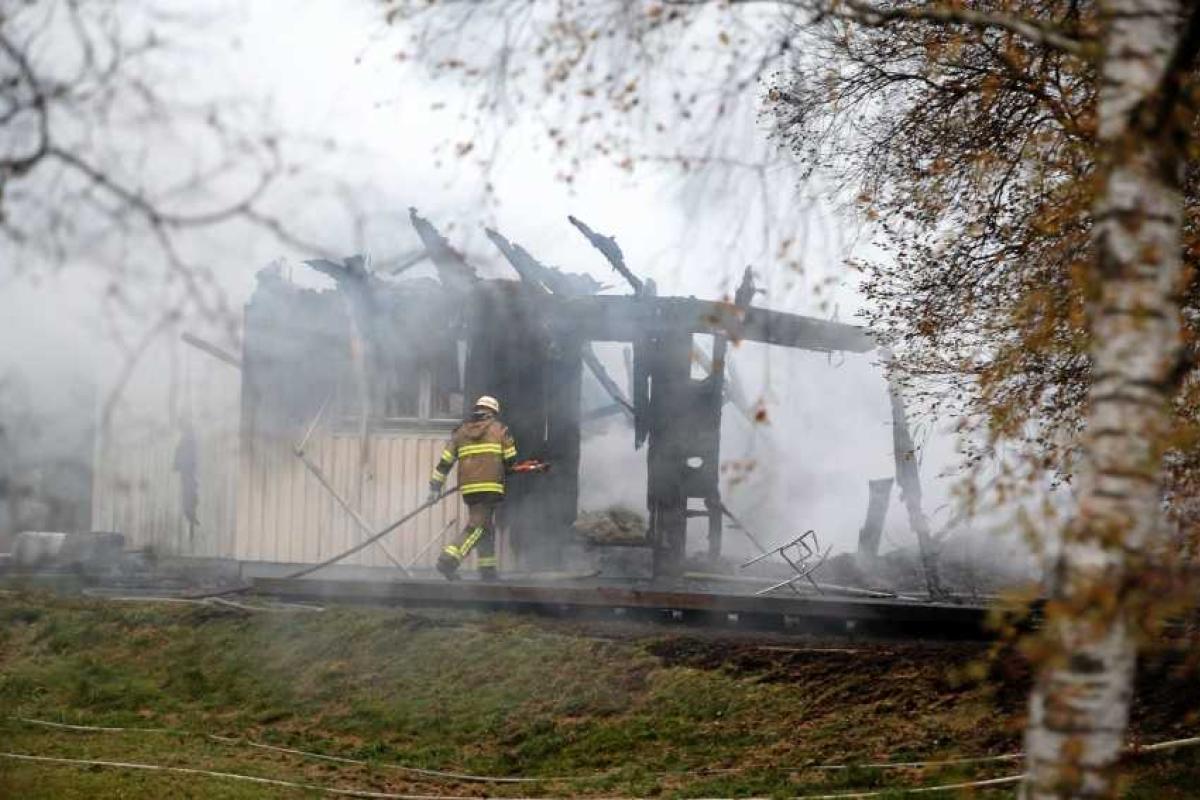 В Швеции подожгли приют для детей-беженцев