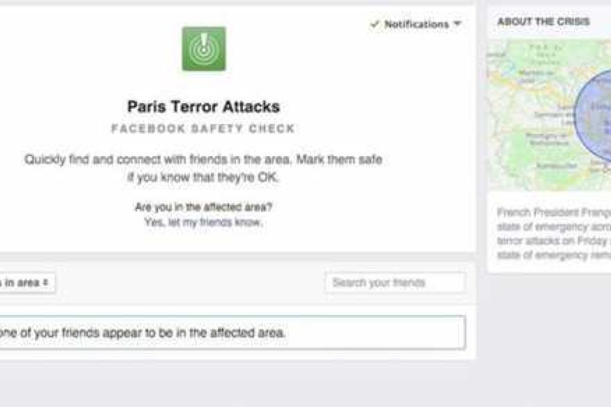 Facebook помогает искать пропавших в Париже людей Facebook помогает искать пропавших в Париже людей