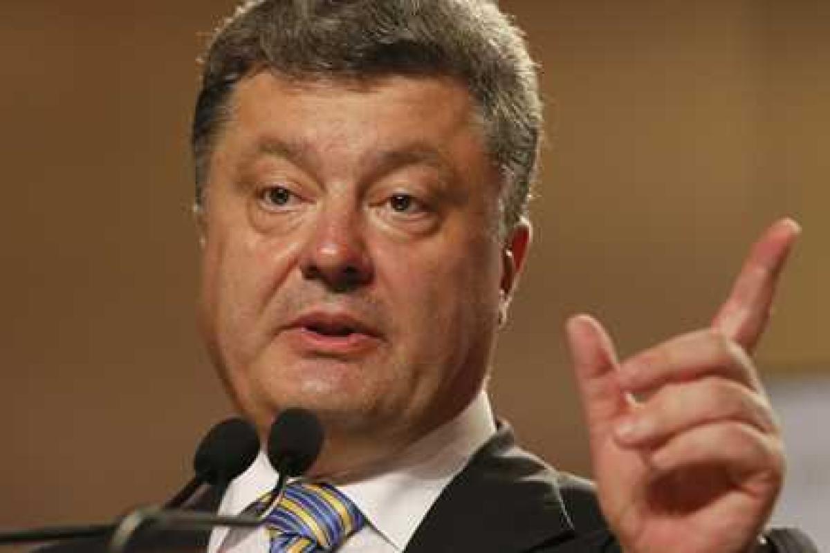Заявление Порошенко шокировало журналистов Заявление Порошенко шокировало журналистов