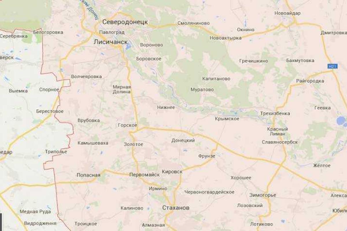 Бойцы АТО показали обстановку на фронте в районе Бахмутской трассы