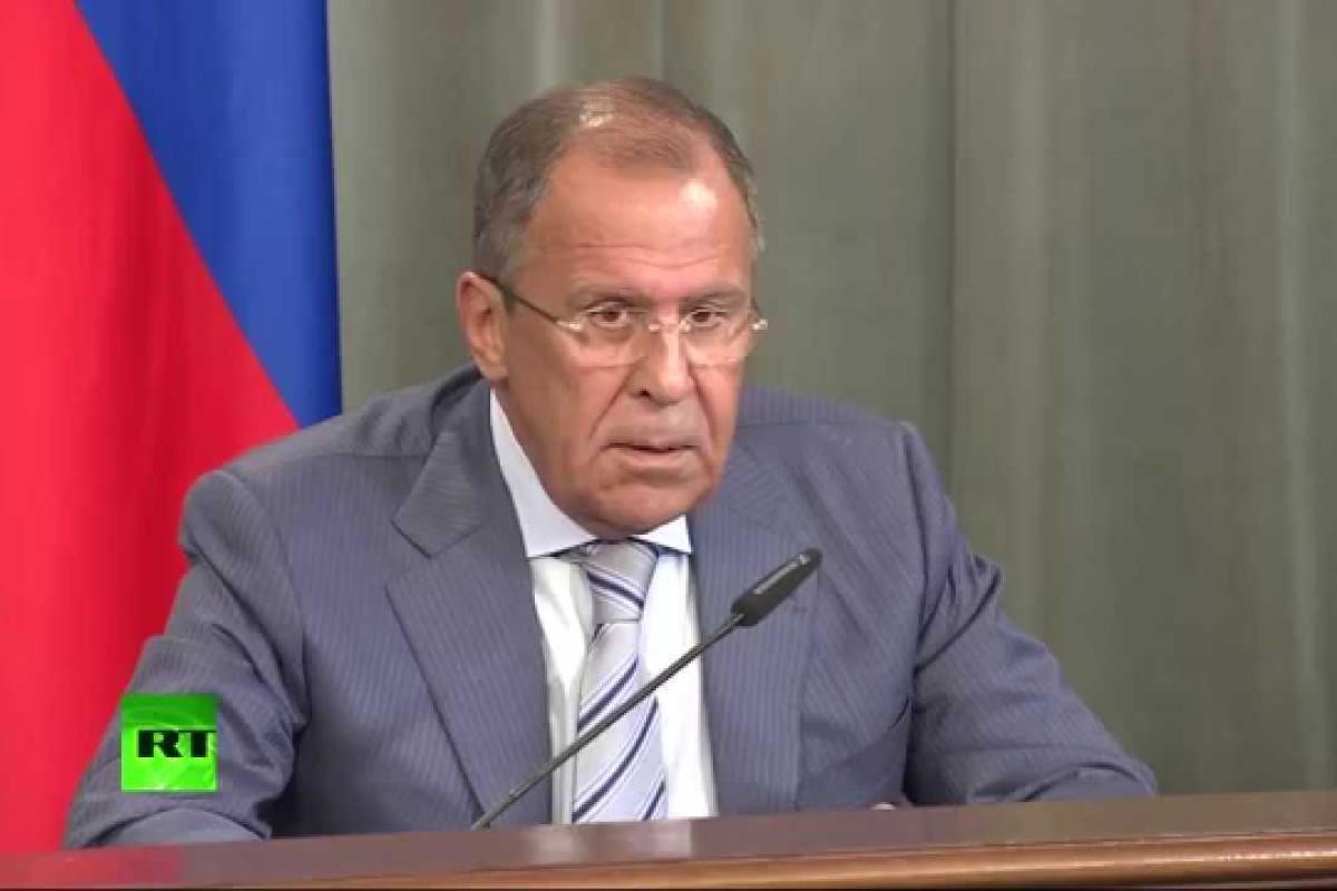 Лавров стал лауреатом премии "Серебряная калоша" за свое знаменитое высказывание