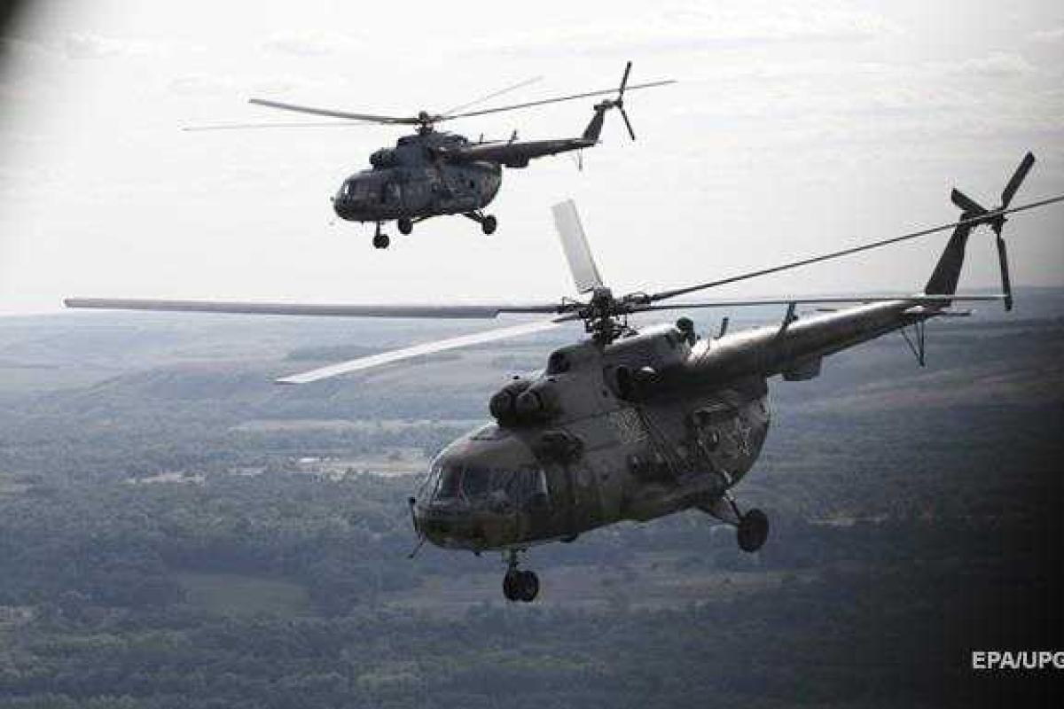 В Сирии потеряна связь с двумя российскими вертолетами