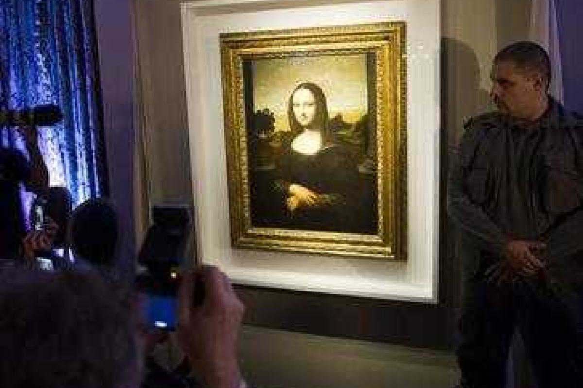 Леонардо да Винчи оставил скрытый портрет под изображением "Джоконды"