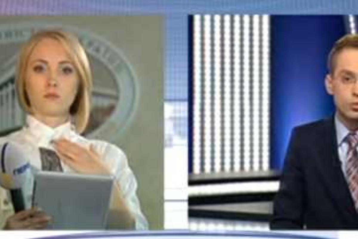 Тележурналистка насмешила репортажем из Кабинета министров Украины