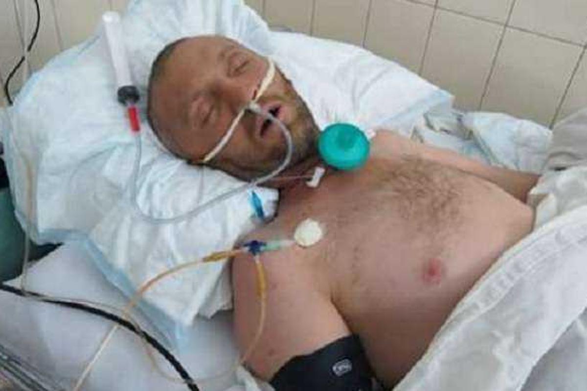 Разыскиваются родственники раненого бойца вч-0095, находящегося в коме