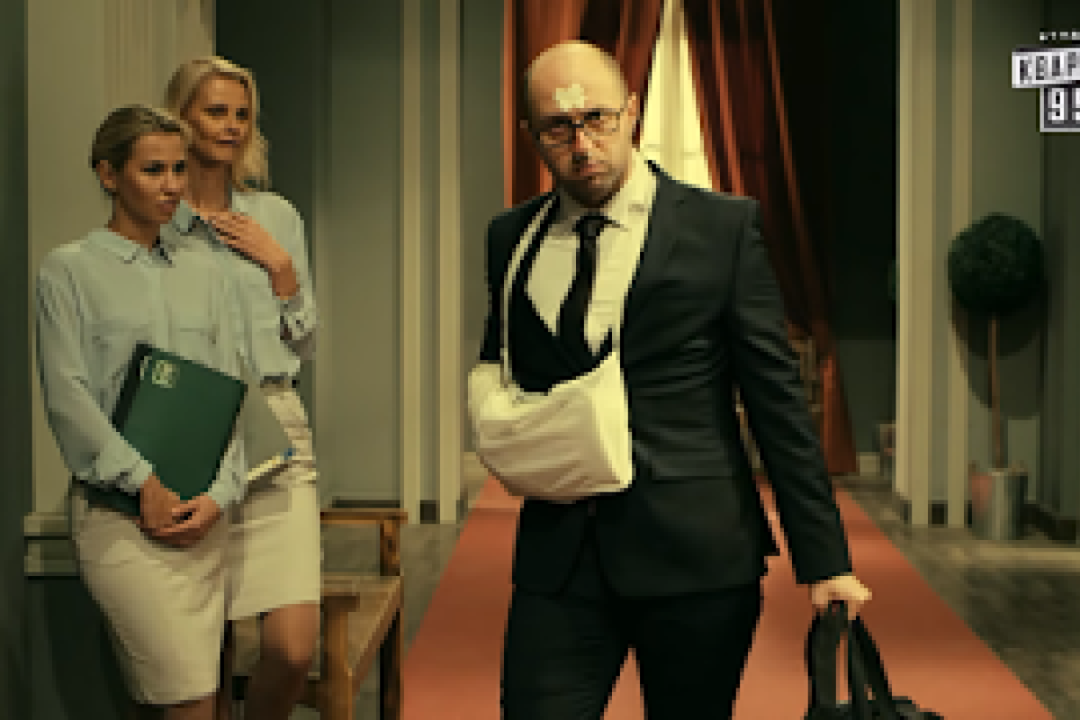 «Квартал-95» снял пародию на Яценюка: интернет-пользователи в восторге