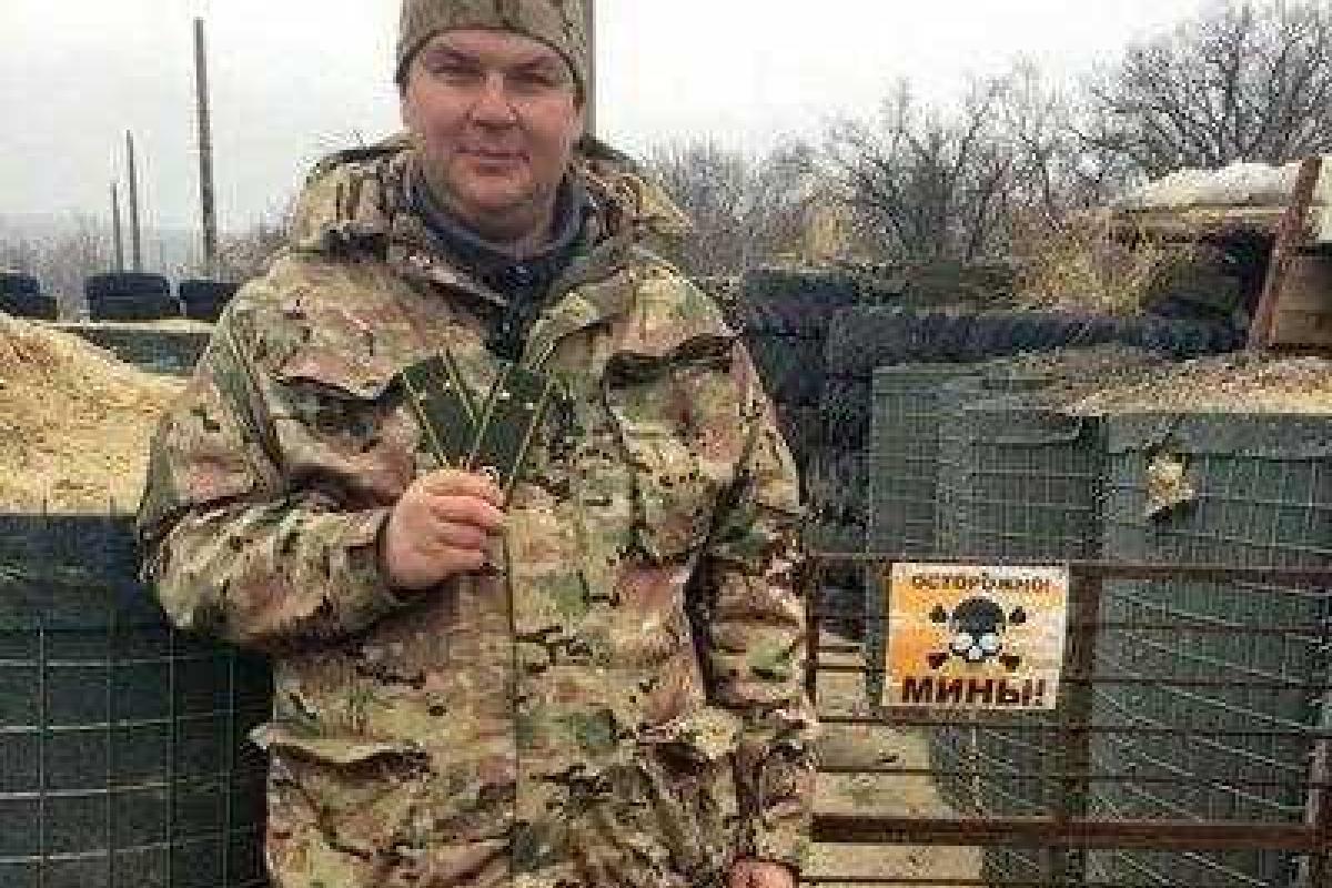 Командир позиции "Фасад" вблизи Счастья: В близком бою, который длился около часа, террористы понесли потери