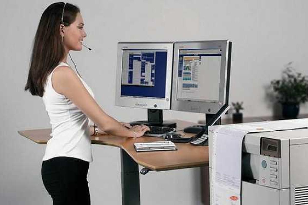 Британские ученые советуют работать стоя