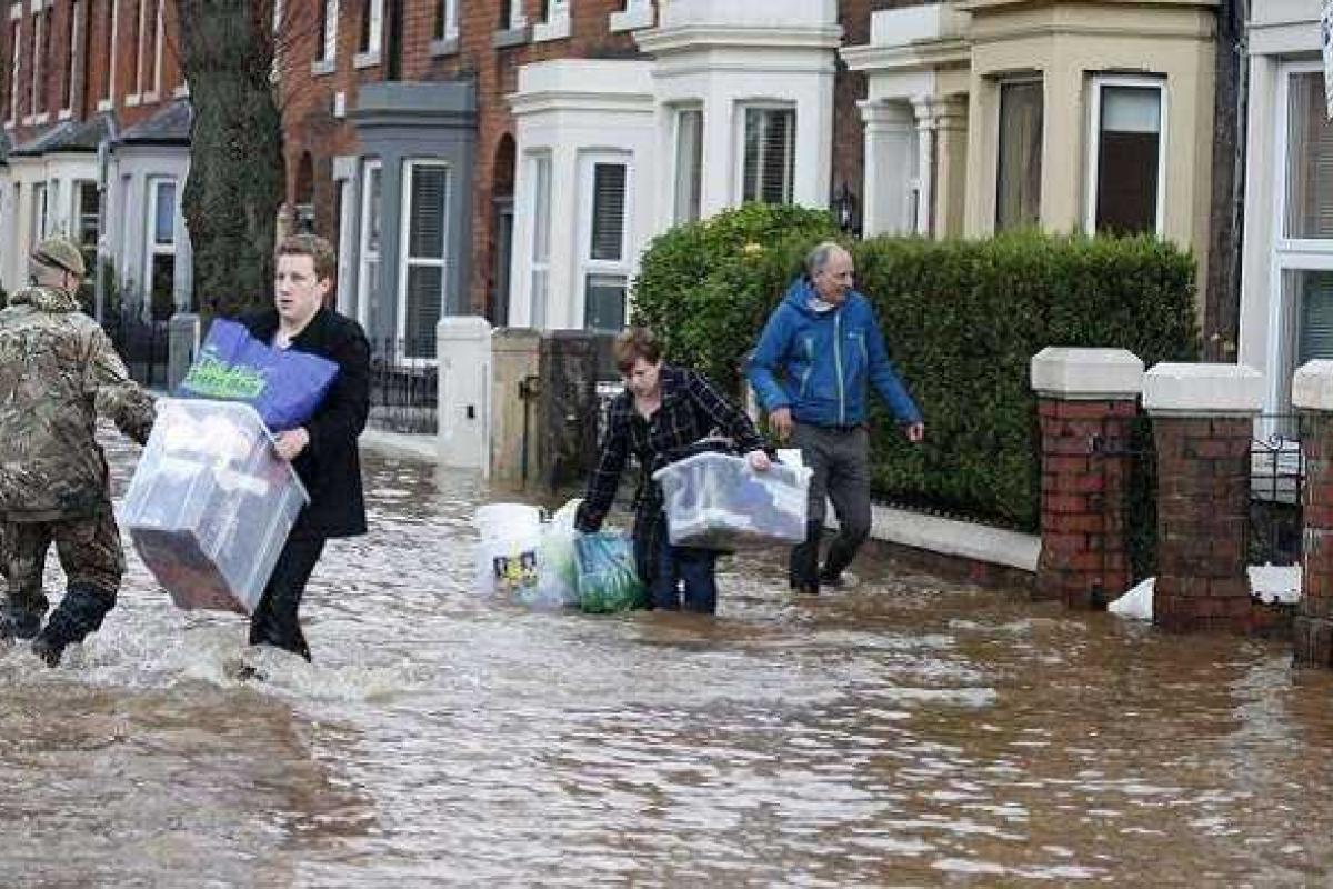 Англия страдает от наводнения