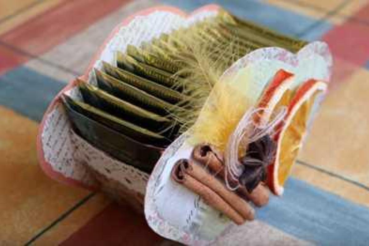 Коробочка для чайных пакетиков своими руками Коробочка для чайных пакетиков своими руками