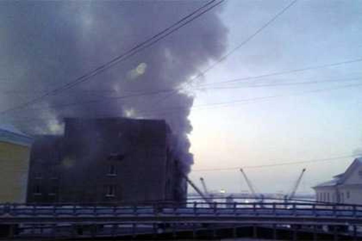 В России пенсионер поджег здание мэрии административного центра