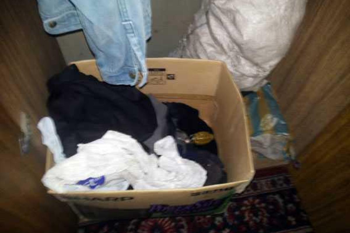 В доме боевика "ДНР" обнаружили оружие и боеприпасы В доме боевика "ДНР" обнаружили оружие и боеприпасы