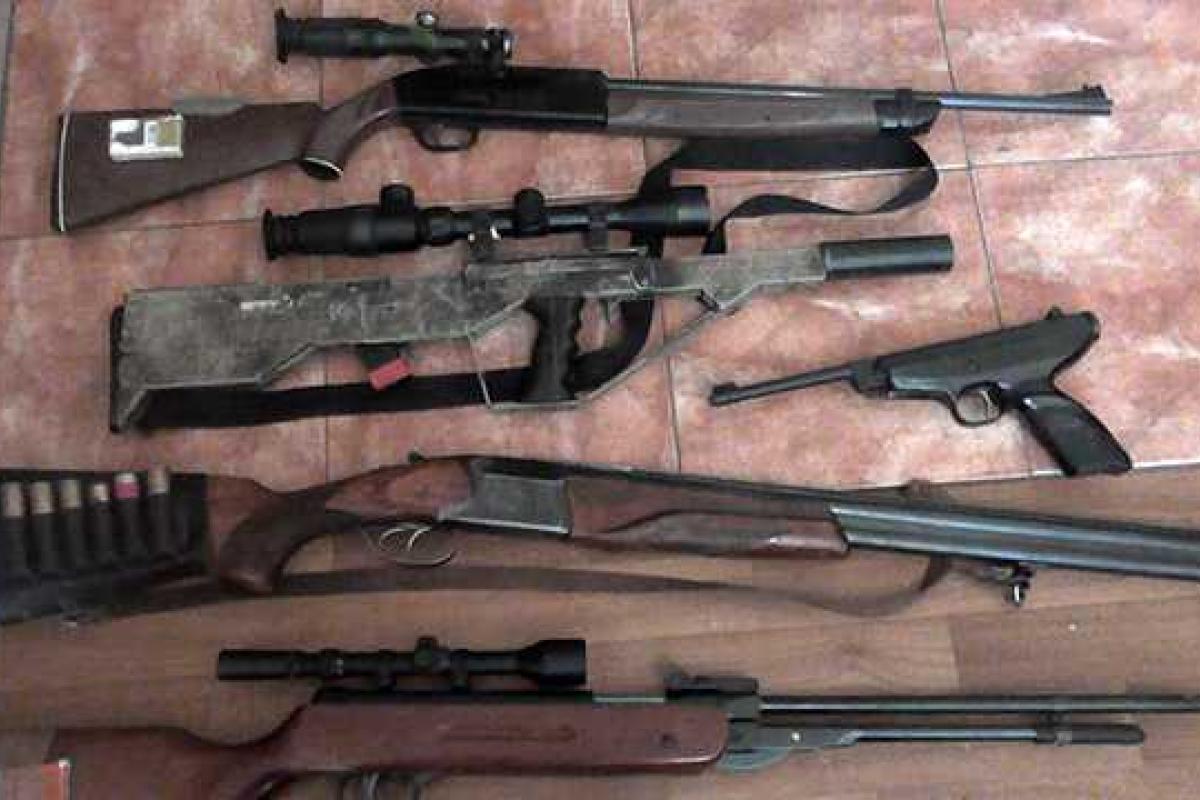 В Одесской области у пенсионера изъяли арсенал оружия В Одесской области у пенсионера изъяли арсенал оружия