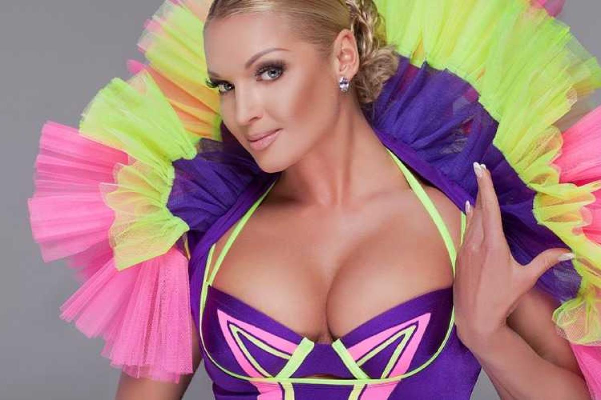 Волочкова поразила англичан своей "увеличенной" грудью