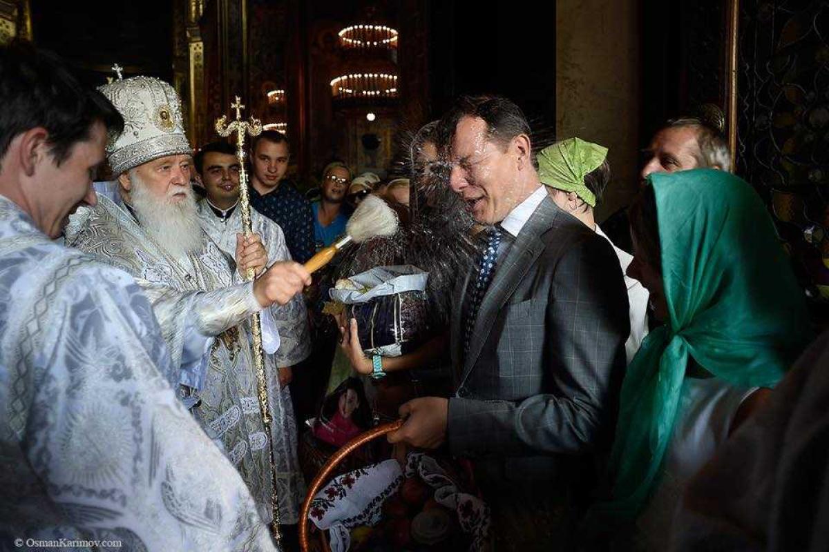 Не верится, что ему уже 87: Ляшко поздравил патриарха Филарета Не верится, что ему уже 87: Ляшко поздравил патриарха Филарета