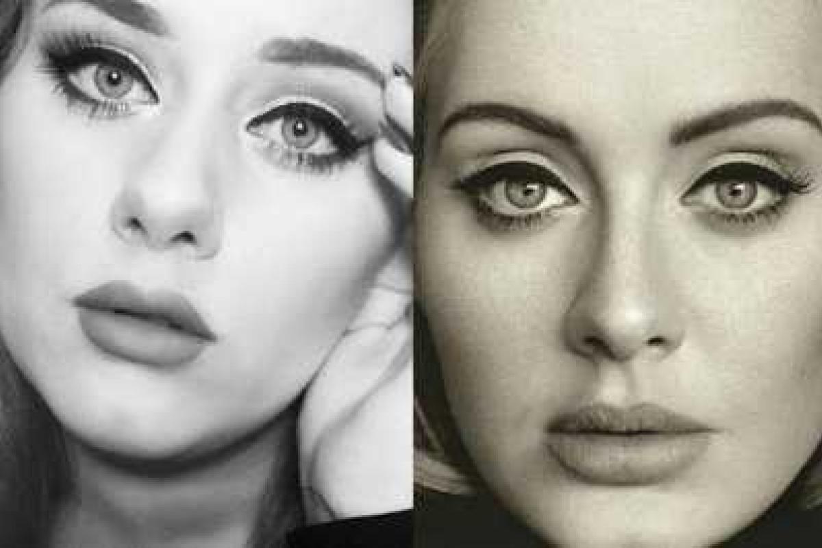 Поклонница Адель шокировала своим сходством с певицей Поклонница Адель шокировала своим сходством с певицей