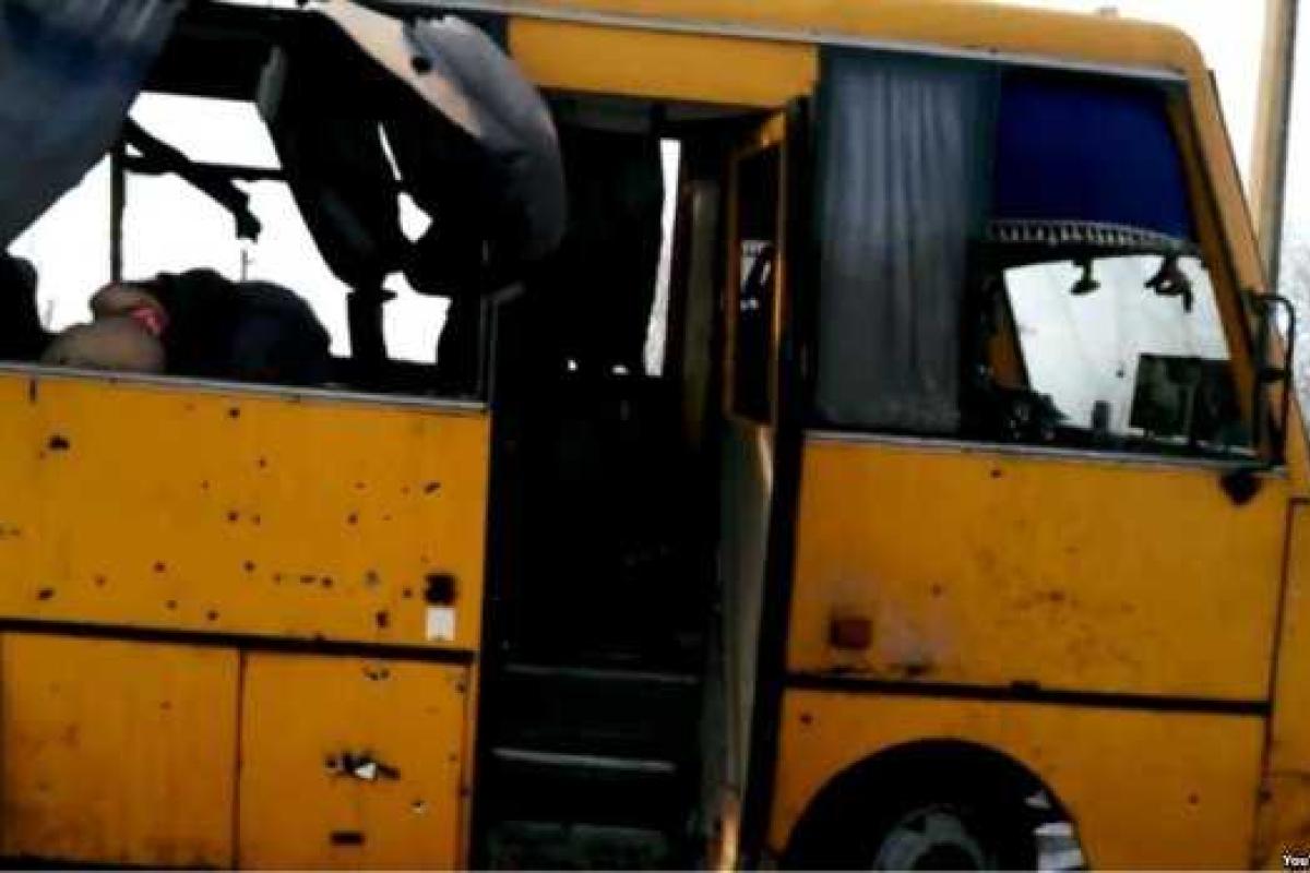 Год спустя: Как террористы расстреляли пассажирский автобус под Волновахой Год спустя: Как террористы расстреляли пассажирский автобус под Волновахой