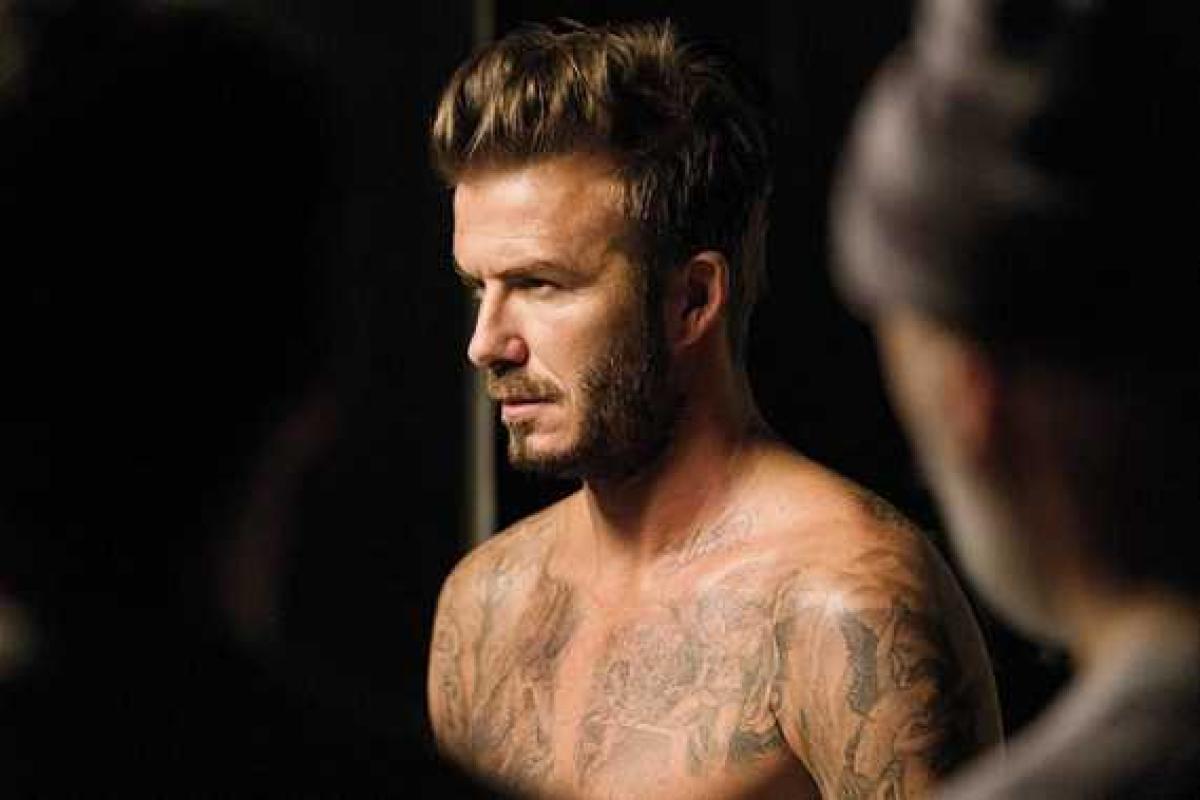 Дэвид Бекхэм обнаженным снялся в рекламе туалетной воды 