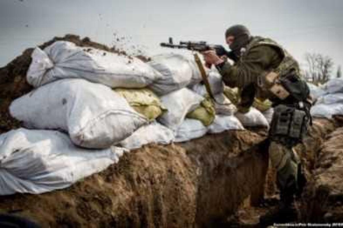 В районе Майорска идет бой - соцсети В районе Майорска идет бой - соцсети