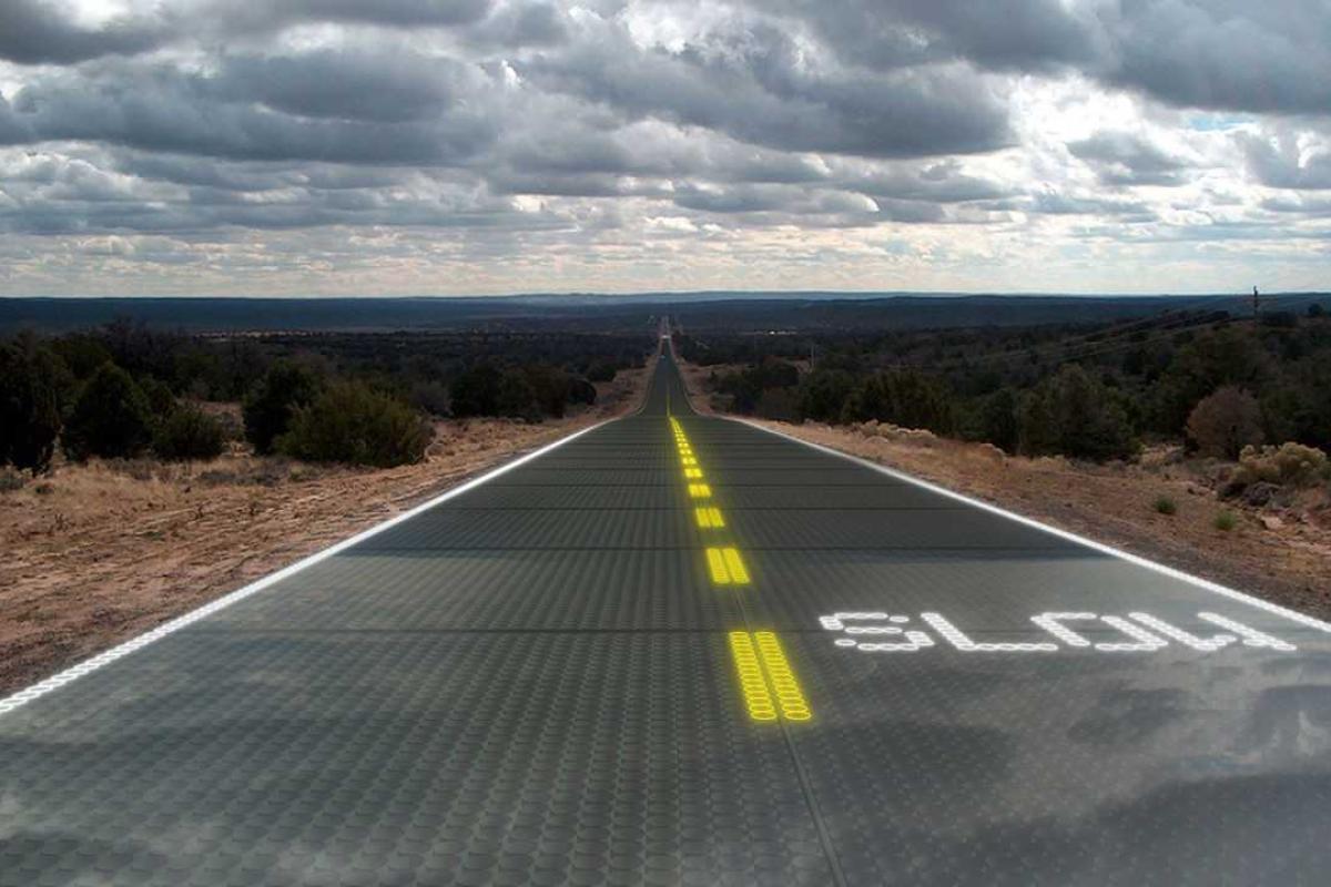 Власти Франции проложат дороги с солнечными батареями