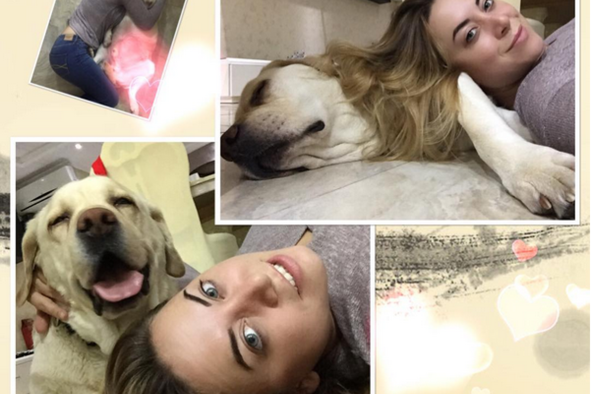 Наталья Фриске взяла к себе собаку покойной Жанны