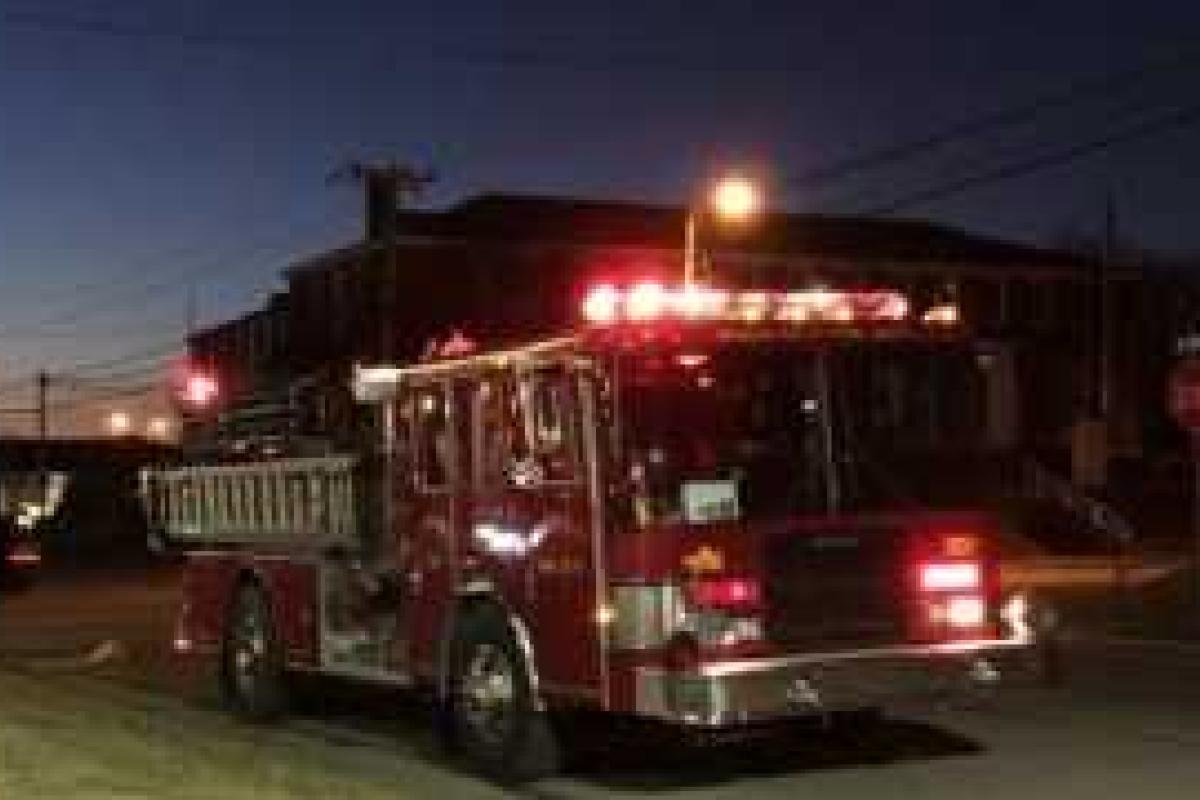 В США сошел с рельс и загорелся пассажирский поезд