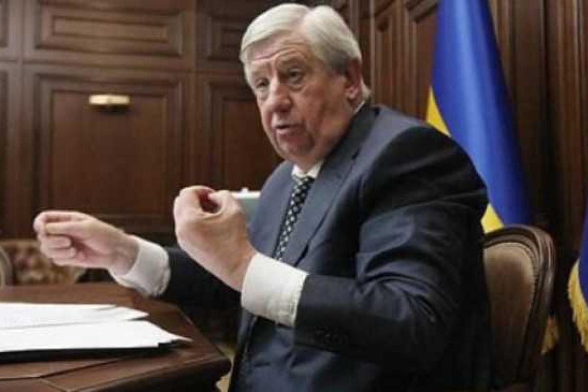 В ГПУ не знают, когда Шокин вернется из отпуска