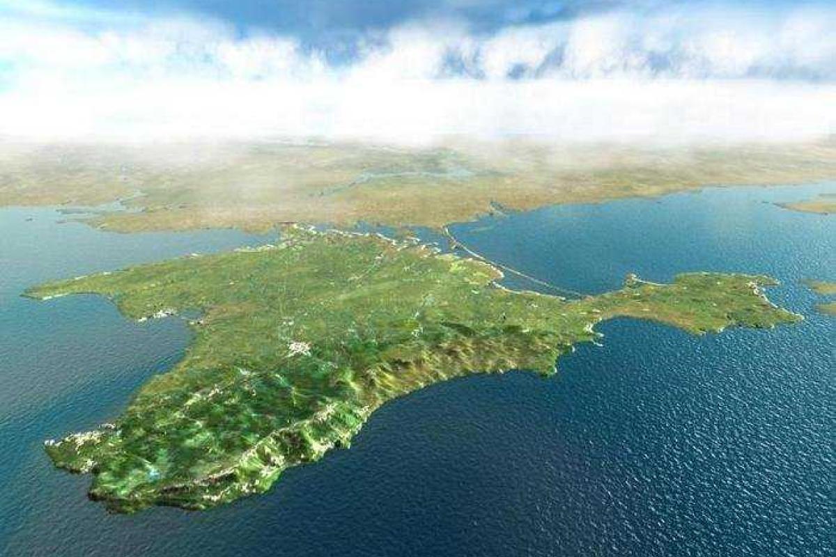 В Польше издали карту Европы с Крымом в составе России В Польше издали карту Европы с Крымом в составе России