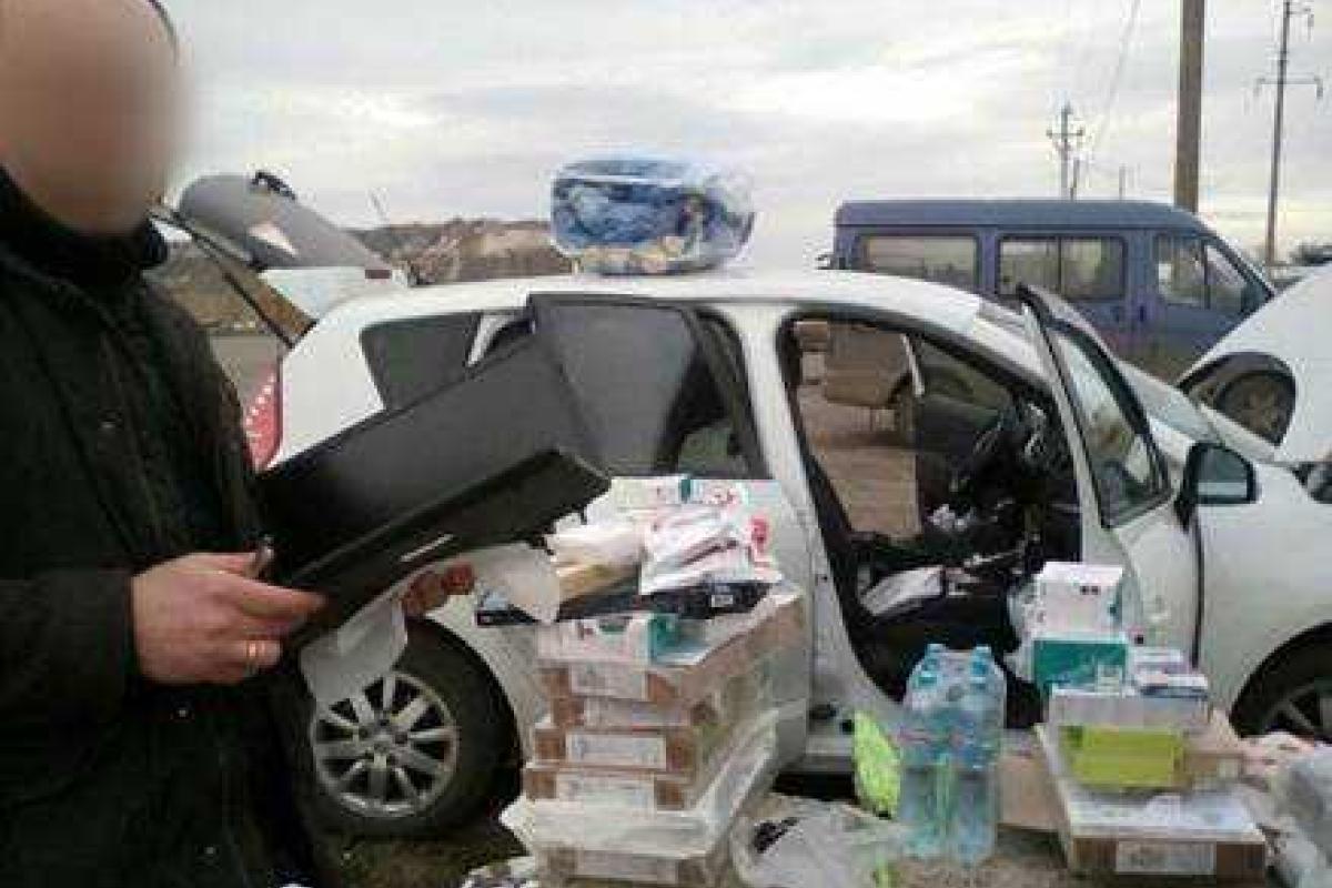До "ДНР" не доехали две тонны сыра и ноутбуки
